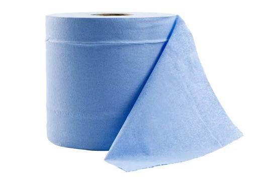 2 Ply Blue Roll Centrefeed (pack of 6)
