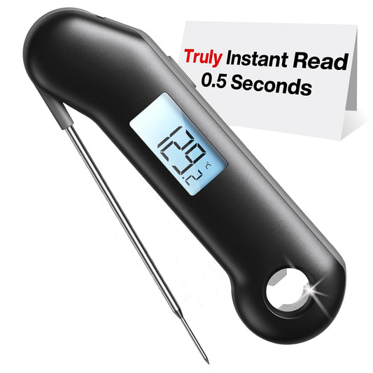 Turbo Digital Thermometer – 0.5s Ultra-Fast Read, ±0.3℃ Precision, IP67