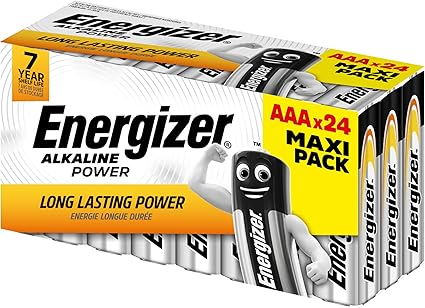 Alkaline Power AAA Batteries – 24 Pack